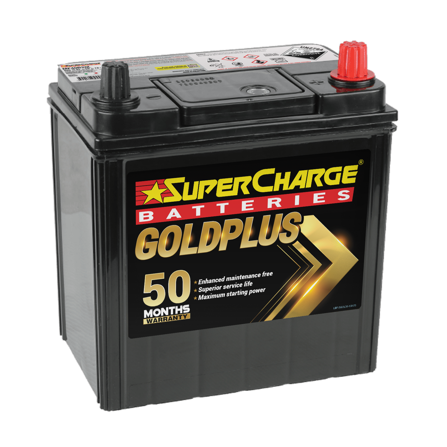 SuperCharge GoldPlus MF40B20L