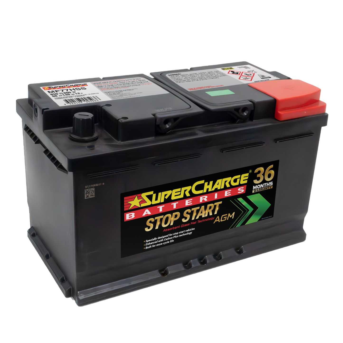 SuperCharge StopStart AGM MF77HSS