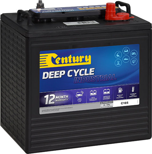 Century C105 6V 225ah Deep Cycle Industrial