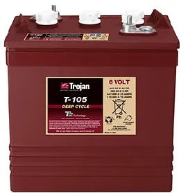 Trojan 6v T105 225 Amp Hour Deep Cycle